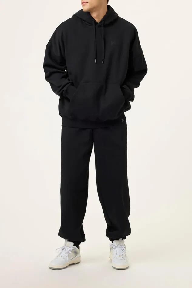 Men Apex Oversized Hoodie 001 Black Fila Matching Sets Men Apex Oversized Hoodie 001 Black Fila Matching Sets