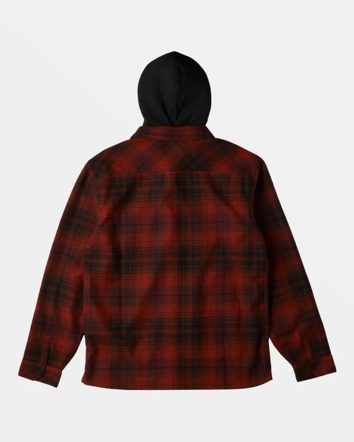 Men Billabong Flannels ADiv Furnace Bonded Long Sleeve Flannel Shirt Sangria Men Billabong Flannels ADiv Furnace Bonded Long Sleeve Flannel Shirt Sangria