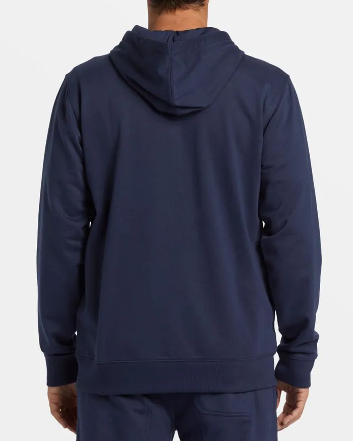 Men Billabong Hoodies and Fleece All Day Zip Hoodie Dusty Navy Men Billabong Hoodies and Fleece All Day Zip Hoodie Dusty Navy