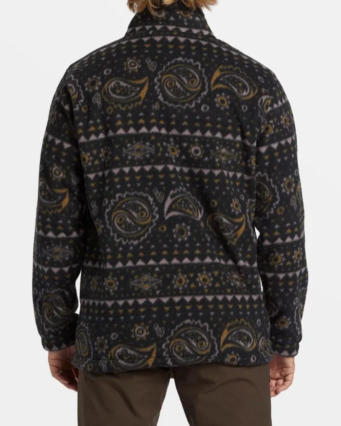 Men Billabong Hoodies and Fleece Boundary Polar Fleece Half Zip Pullover Black Men Billabong Hoodies and Fleece Boundary Polar Fleece Half Zip Pullover Black