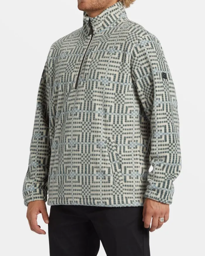 Men Billabong Hoodies and Fleece Boundary Polar Fleece Half Zip Pullover Chino Men Billabong Hoodies and Fleece Boundary Polar Fleece Half Zip Pullover Chino
