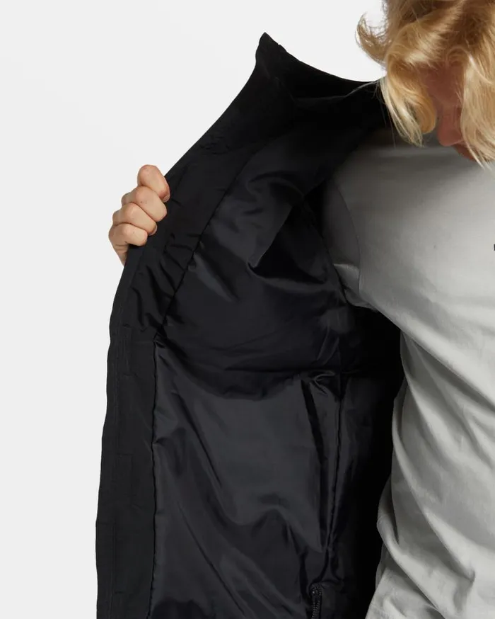 Men Billabong Jackets Contact Hooded Jacket Black Men Billabong Jackets Contact Hooded Jacket Black