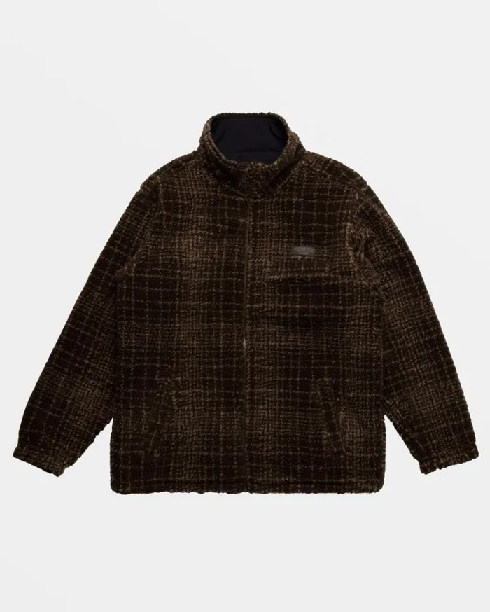 Men Billabong Jackets Gnaraloo Reversible Jacket Stealth Men Billabong Jackets Gnaraloo Reversible Jacket Stealth