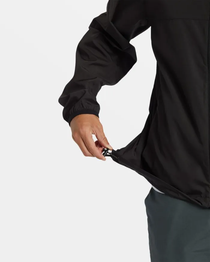 Men Billabong Jackets Transport Windbreaker Jacket Black Men Billabong Jackets Transport Windbreaker Jacket Black