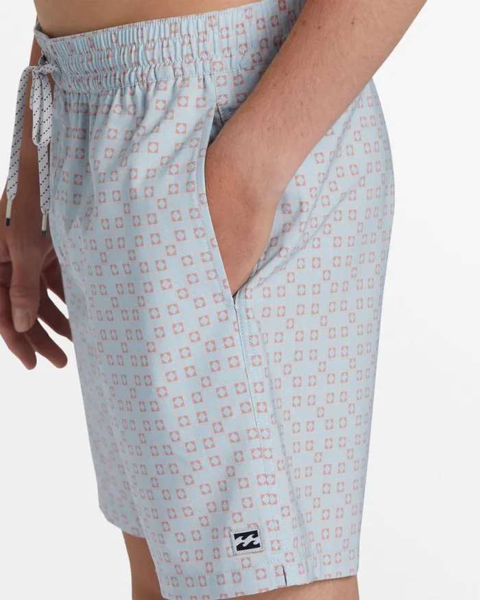 Men Billabong Layback Boardshorts Sundays Layback 17034 Swim Trunks Ash Blue Men Billabong Layback Boardshorts Sundays Layback 17034 Swim Trunks Ash Blue