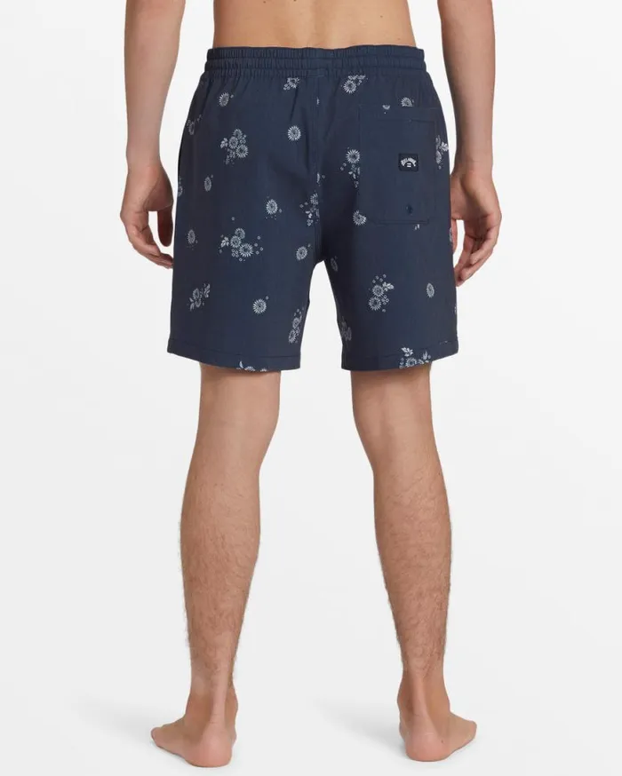 Men Billabong Layback Boardshorts Sundays Layback 17034 Swim Trunks Denim Blue Men Billabong Layback Boardshorts Sundays Layback 17034 Swim Trunks Denim Blue