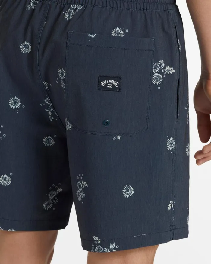 Men Billabong Layback Boardshorts Sundays Layback 17034 Swim Trunks Denim Blue Men Billabong Layback Boardshorts Sundays Layback 17034 Swim Trunks Denim Blue