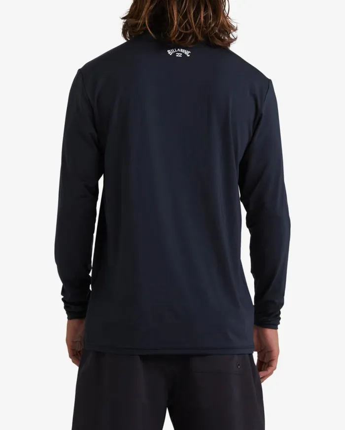 Men Billabong Rashguards and Surf Tees All Day Wave Loose Fit Long Sleeve Surf Tee Black Men Billabong Rashguards and Surf Tees All Day Wave Loose Fit Long Sleeve Surf Tee Black