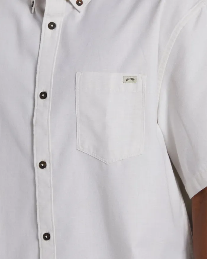 Men Billabong Shirts All Day Short Sleeve Shirt Chino Men Billabong Shirts All Day Short Sleeve Shirt Chino