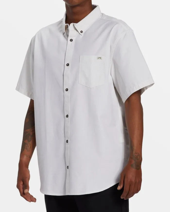 Men Billabong Shirts All Day Short Sleeve Shirt Chino Men Billabong Shirts All Day Short Sleeve Shirt Chino