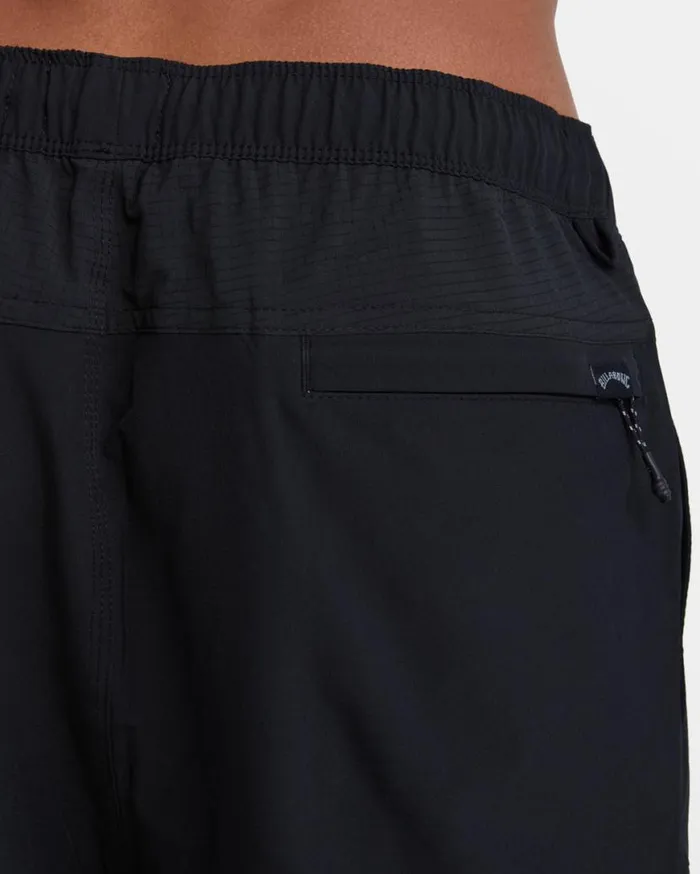 Men Billabong Shorts ADiv Surftrek 17034 Swim Trunks Black Men Billabong Shorts ADiv Surftrek 17034 Swim Trunks Black