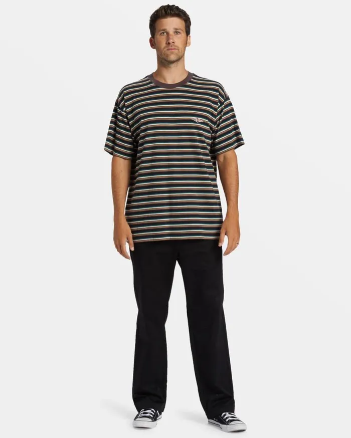 Men Billabong TShirts Baxter Tshirt Black Men Billabong TShirts Baxter Tshirt Black