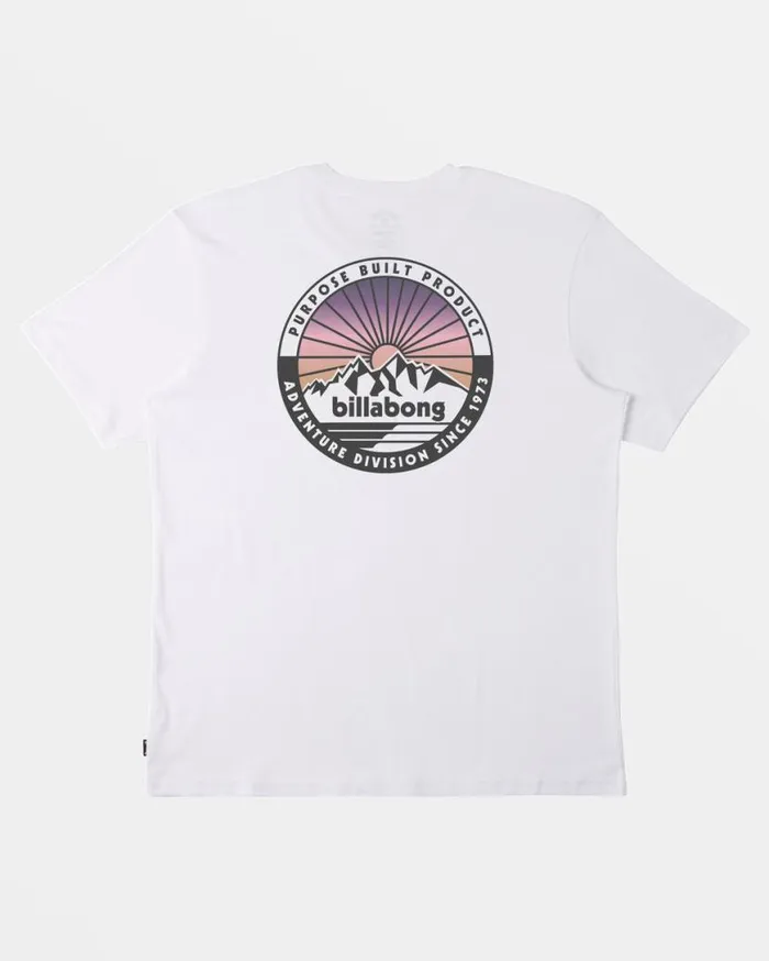 Men Billabong TShirts Rockies TShirt White Men Billabong TShirts Rockies TShirt White
