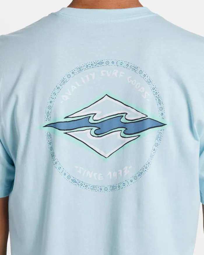 Men Billabong TShirts Rotor Diamond TShirt Coastal Men Billabong TShirts Rotor Diamond TShirt Coastal