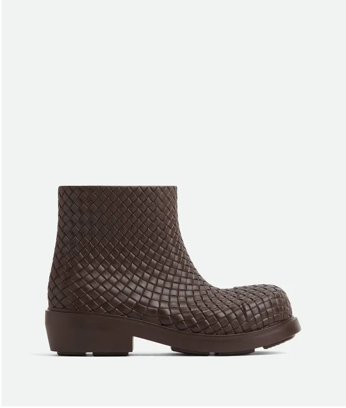 Men Boots Bottega Veneta Fireman Ankle Boot Fondant