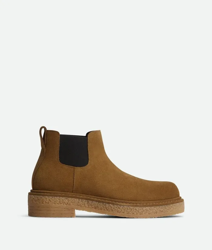 Men Boots Bottega Veneta Haddock Chelsea Ankle Boot Cork