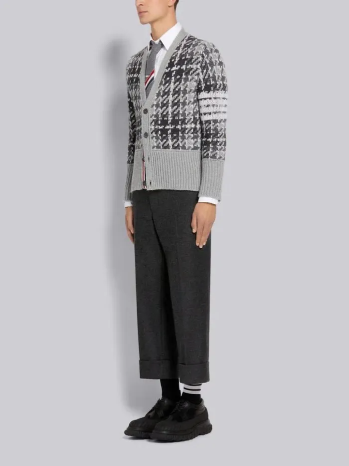 Men Calf Leather Rubber Sole Longwing Duck Shoe Black Thom Browne Brogues and Loafers