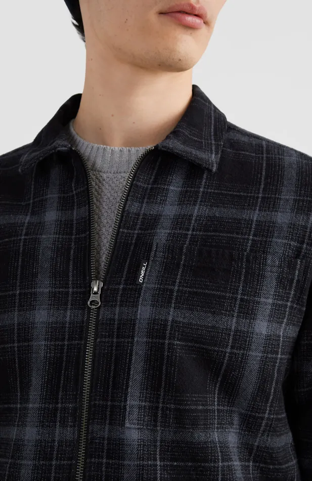 Men Checked Shacket Blue O039Neill Shirts and Flannels Men Checked Shacket Blue O039Neill Shirts and Flannels