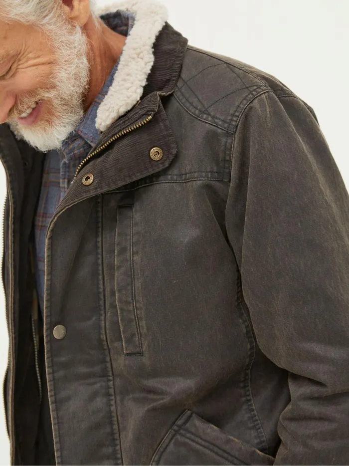 Men Coats and Jackets Fat Face Broadsands Brown Jacket