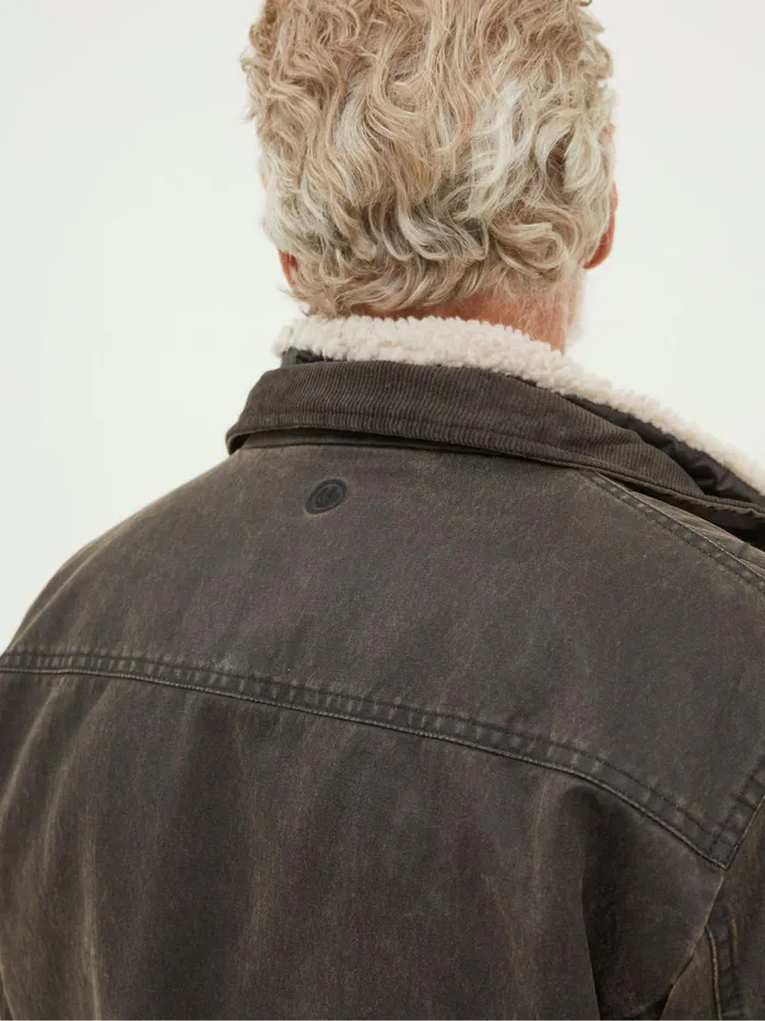 Men Coats and Jackets Fat Face Broadsands Brown Jacket