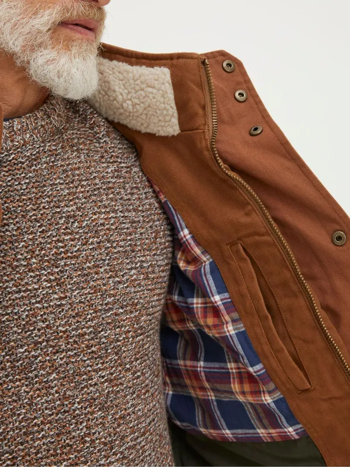 Men Coats and Jackets Fat Face Brown Canvas Gilet Men Coats and Jackets Fat Face Brown Canvas Gilet