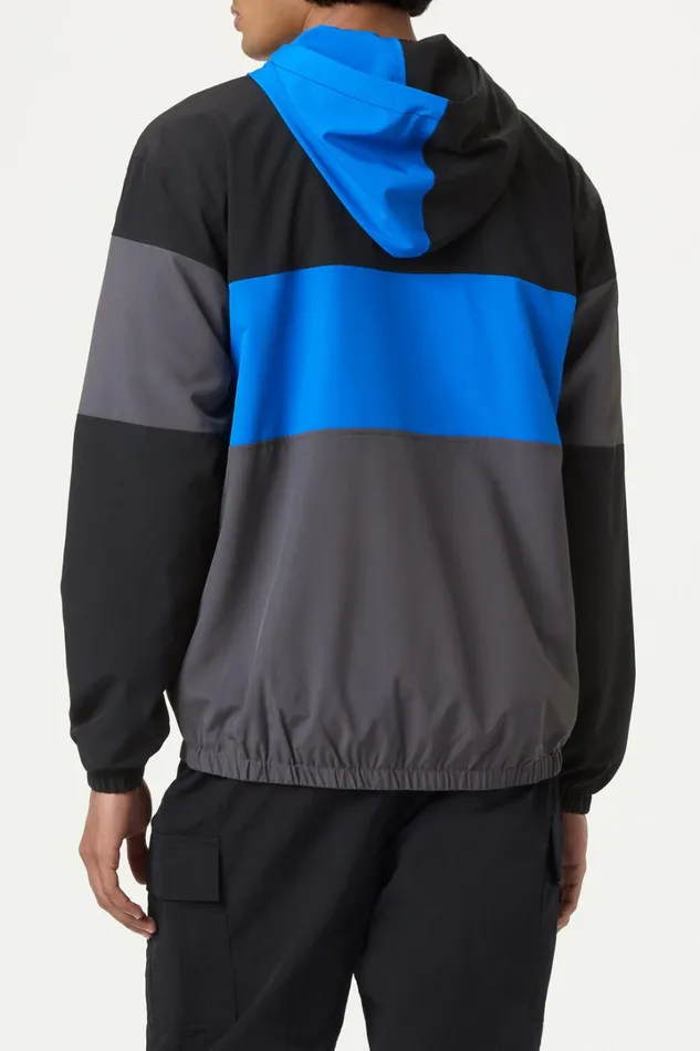 Men Defensive Block Jacket 009 Blackprince Blueasphalt Fila Coats and Jackets Men Defensive Block Jacket 009 Blackprince Blueasphalt Fila Coats and Jackets