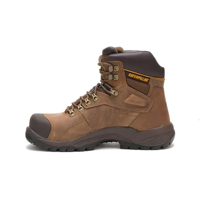 Men Diagnostic Hi Waterproof Thinsulate Steel Toe Work Boot Cat Footwear Boots