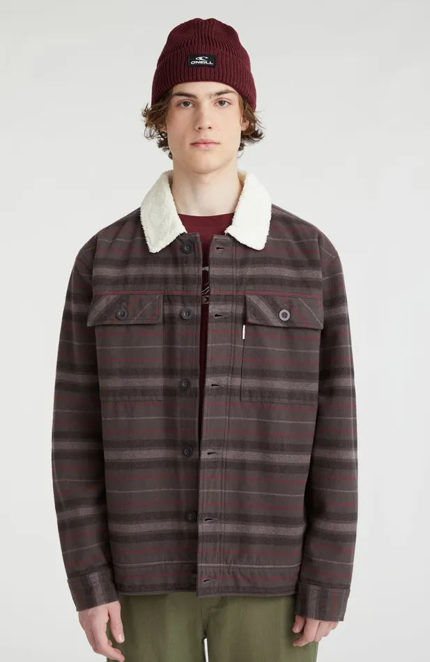 Men FleeceLined Jacket Grey O039Neill Jackets