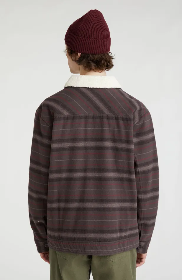 Men FleeceLined Jacket Grey O039Neill Jackets Men FleeceLined Jacket Grey O039Neill Jackets