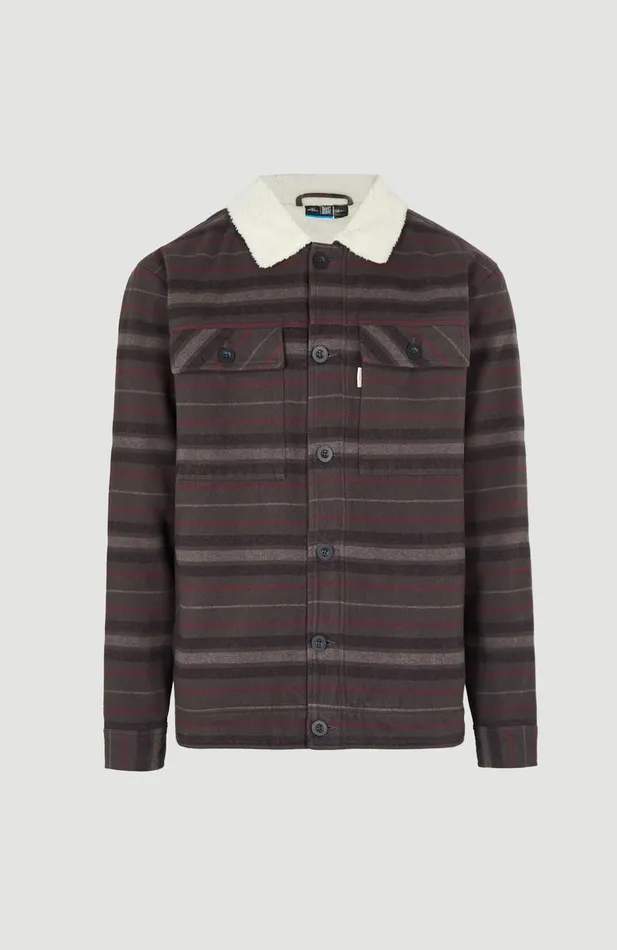 Men FleeceLined Jacket Grey O039Neill Jackets Men FleeceLined Jacket Grey O039Neill Jackets
