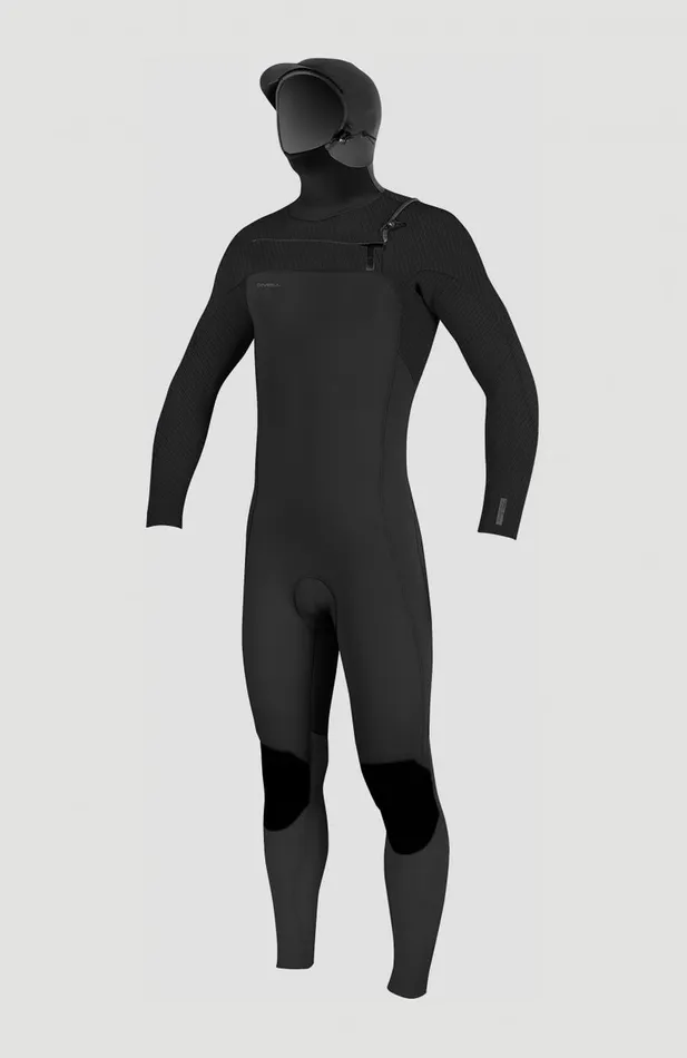 Men Hyperfreak 43mm Chest Zip Hood Black O039Neill Wetsuits