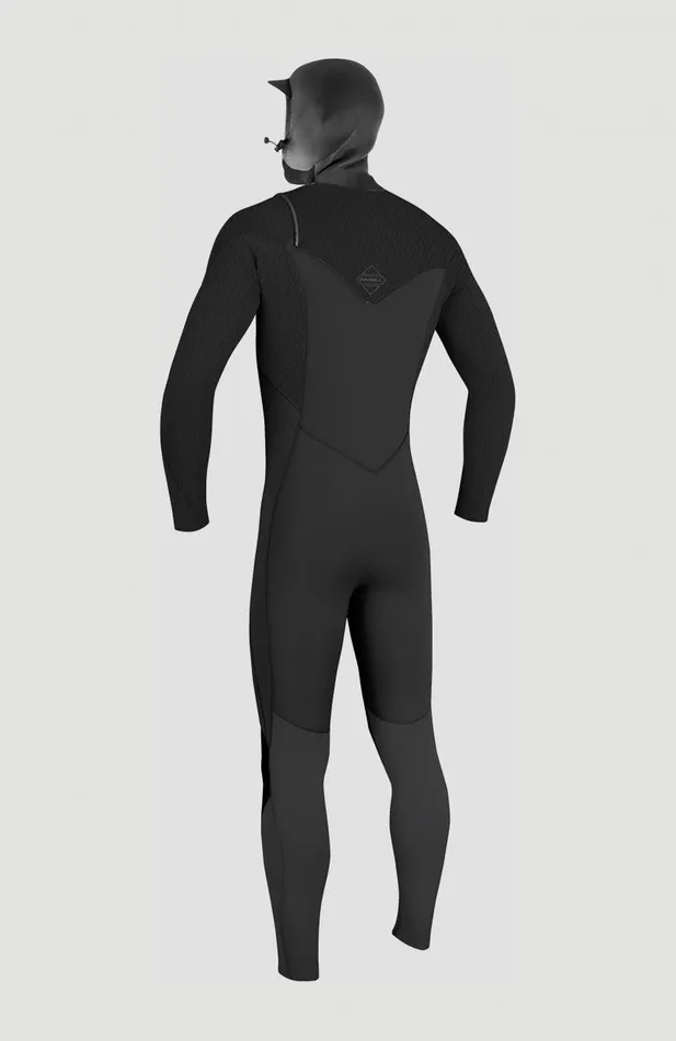 Men Hyperfreak 43mm Chest Zip Hood Black O039Neill Wetsuits