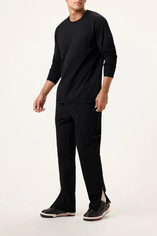 Men Lucky Ace Seamless Long Sleeve Top 001 Black Fila Tops and TShirts Men Lucky Ace Seamless Long Sleeve Top 001 Black Fila Tops and TShirts