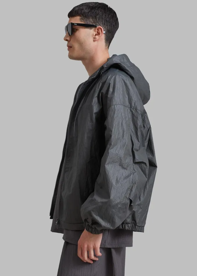 Men Outerwear The Frankie Shop Orlando Anorak 8211 Charcoal
