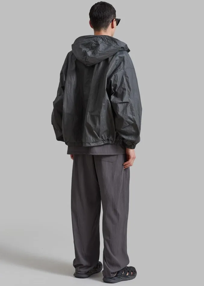 Men Outerwear The Frankie Shop Orlando Anorak 8211 Charcoal