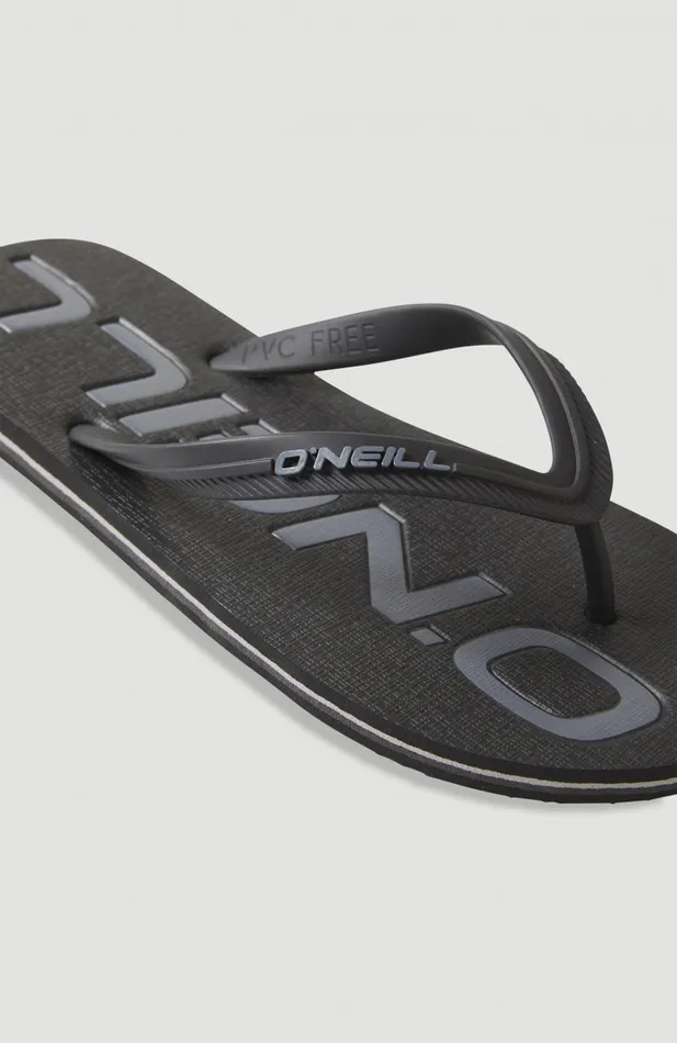 Men Profile Logo Sandals Black O039Neill Flip Flop and Footwear Men Profile Logo Sandals Black O039Neill Flip Flop and Footwear