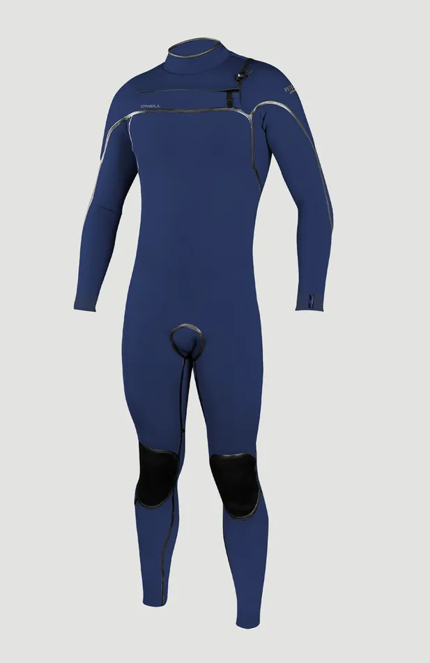 Men Psycho One 43mm Chest Zip Full Wetsuit Blue O039Neill Wetsuits