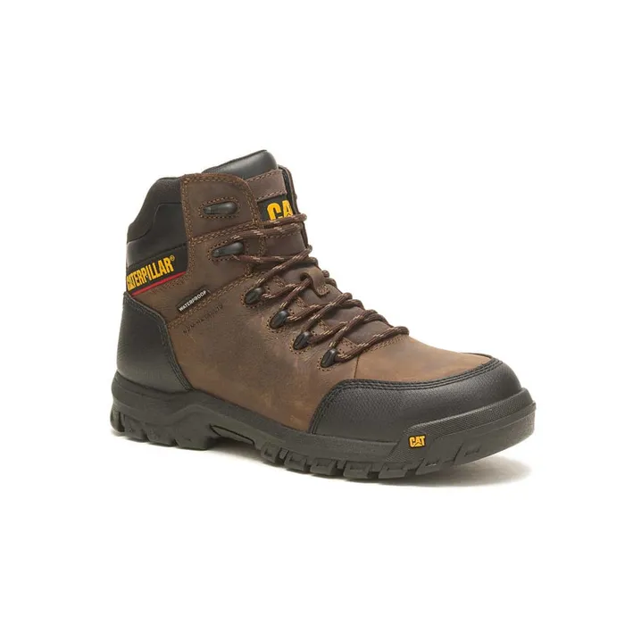 Men Resorption Waterproof Composite Toe Work Boot Cat Footwear Boots