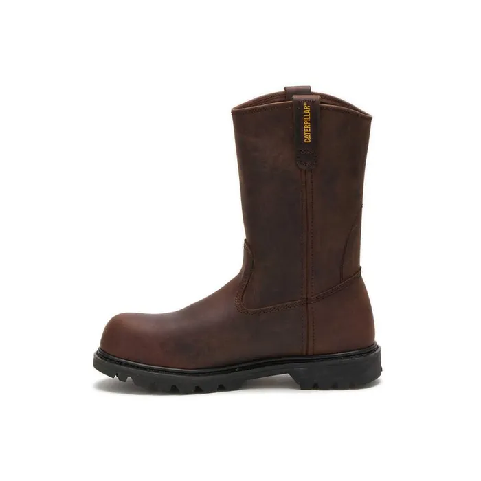 Men Revolver Steel Toe Work Boot Cat Footwear Boots