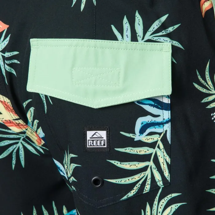 Men Shorts and Board Shorts Reef Robbie Boardshort 19 Caviar