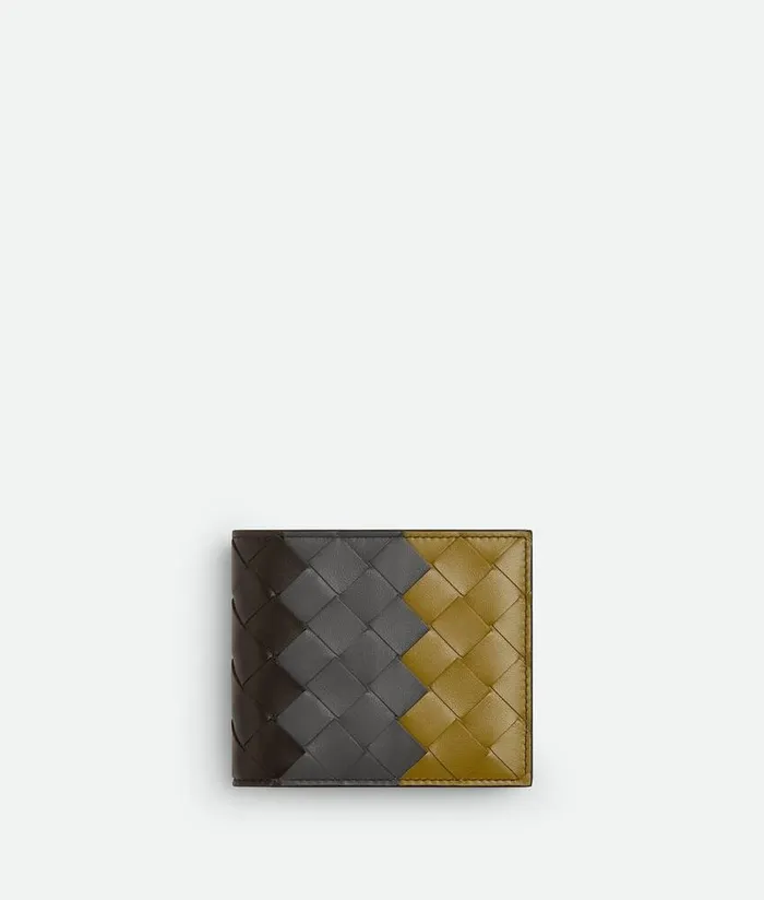 Men Small Wallets Bottega Veneta Intrecciato BiFold Wallet With Coin Purse Fondantlapillilimonite Men Small Wallets Bottega Veneta Intrecciato BiFold Wallet With Coin Purse Fondantlapillilimonite