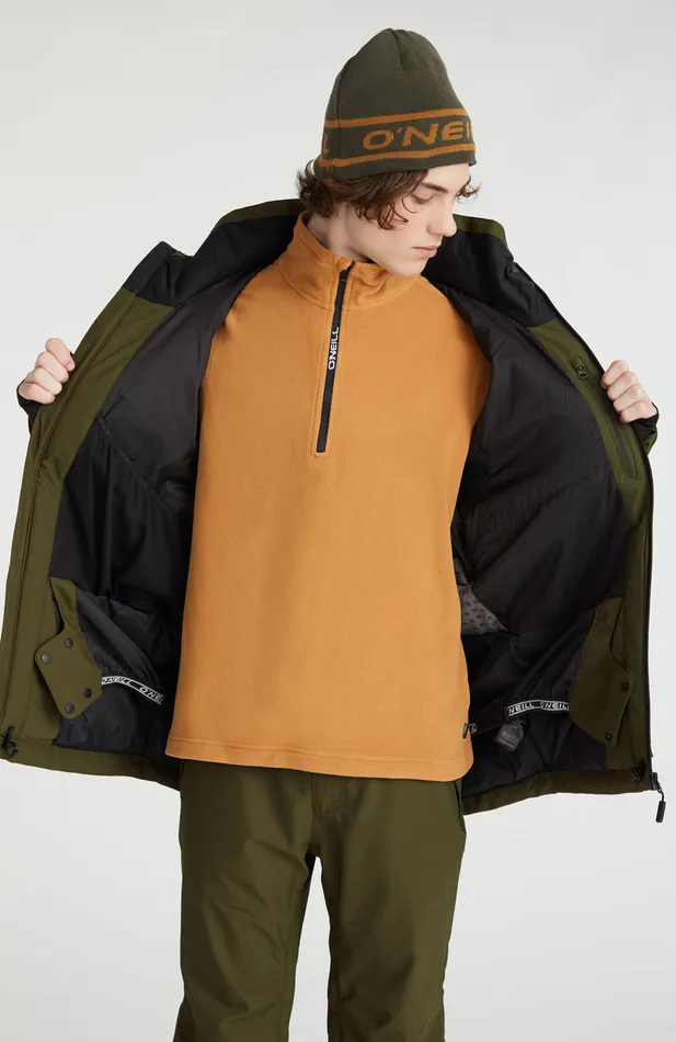 Men Total Disorder Snow Jacket Green O039Neill Ski Jackets Men Total Disorder Snow Jacket Green O039Neill Ski Jackets