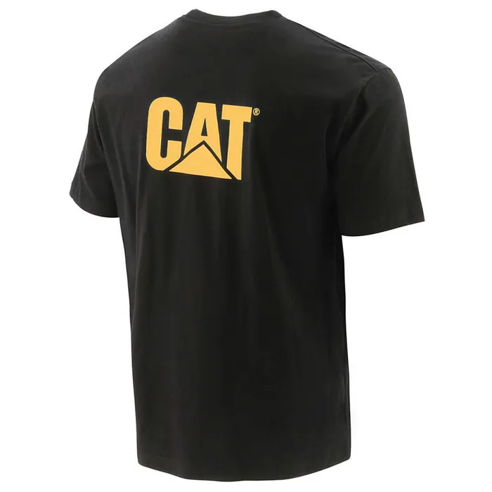Men Trademark Pocket Tee Cat Footwear Tops and Outerwear