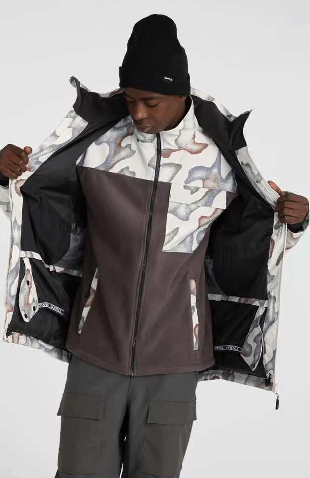 Men Utility Snow Jacket Beige O039Neill Ski Jackets Men Utility Snow Jacket Beige O039Neill Ski Jackets