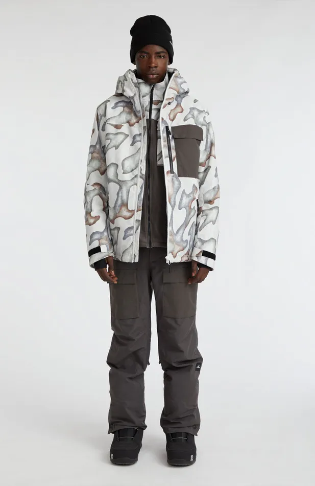 Men Utility Snow Jacket Beige O039Neill Ski Jackets Men Utility Snow Jacket Beige O039Neill Ski Jackets