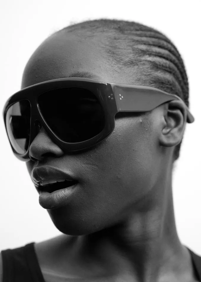 MenWomen The Frankie Shop Port Tanger Mari Sunglasses 8211 Alkakaw AcetateTobacco