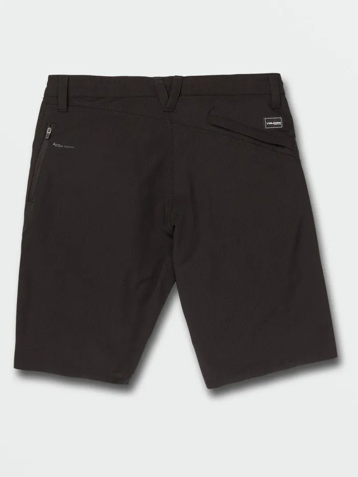 Mens 91 Trails Hybrid Shorts 8211 Black Volcom Shorts