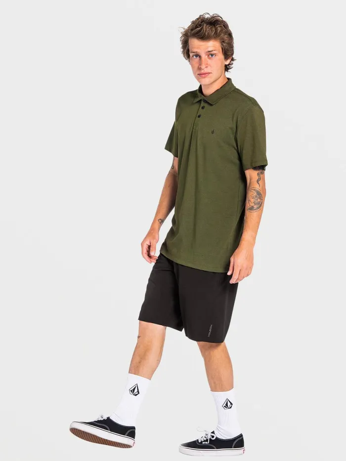 Mens 91 Trails Hybrid Shorts 8211 Black Volcom Shorts