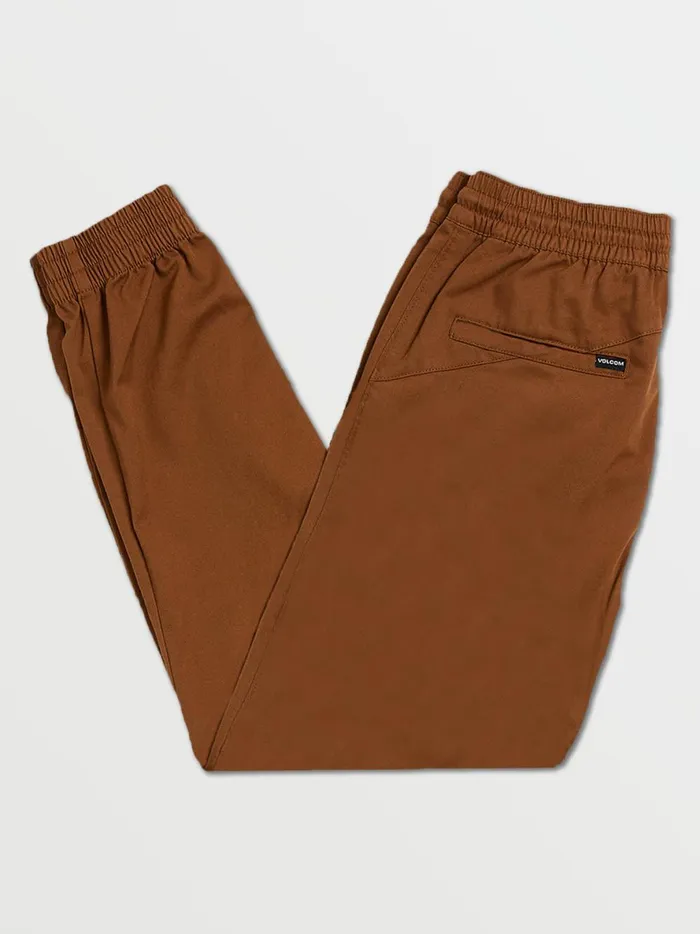 Mens Frickin Slim Jogger Pants 8211 Mud Volcom Pants