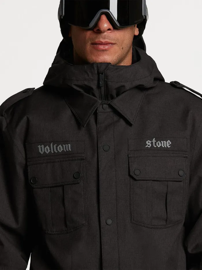 Mens Mens Creedle2Stone Jacket 8211 Army 2020 Volcom Jackets